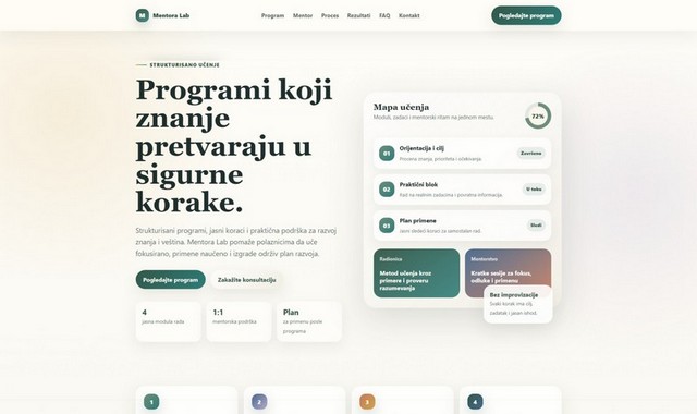 Education Coaching desktop preview