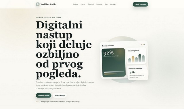 Premium Business desktop preview